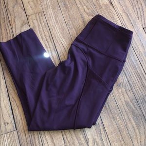 ❤️BOGO 50% off Burgundy lululemon pants